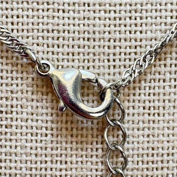 VTG 18k Gold Plated Twist Curb Link Chain Necklace Size 18" Adjustable Length - Picture 9 of 13